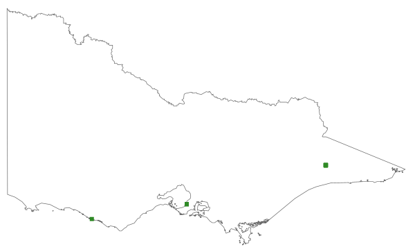 Christella dentata (distribution map)