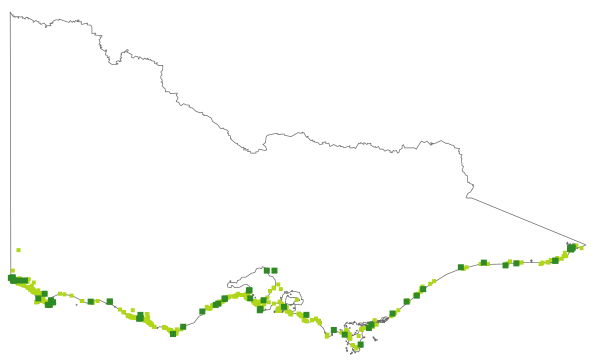 Lepidosperma gladiatum (distribution map)