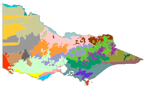 Bioregions of Victoria